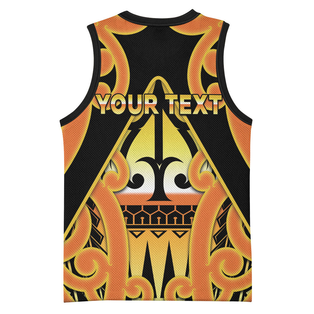 Personalised New Zealand Te Tairawhiti Basketball Jersey Maori Koru Pattern LT05 - Polynesian Pride