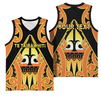 Personalised New Zealand Te Tairawhiti Basketball Jersey Maori Koru Pattern LT05 - Polynesian Pride