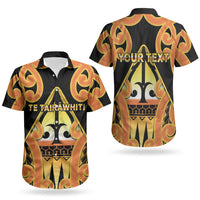 Personalised New Zealand Te Tairawhiti Couples Matching Puletasi and Hawaiian Shirt Maori Koru Pattern LT05 - Polynesian Pride