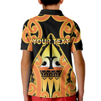 Personalised New Zealand Te Tairawhiti Kid Polo Shirt Maori Koru Pattern LT05 - Polynesian Pride