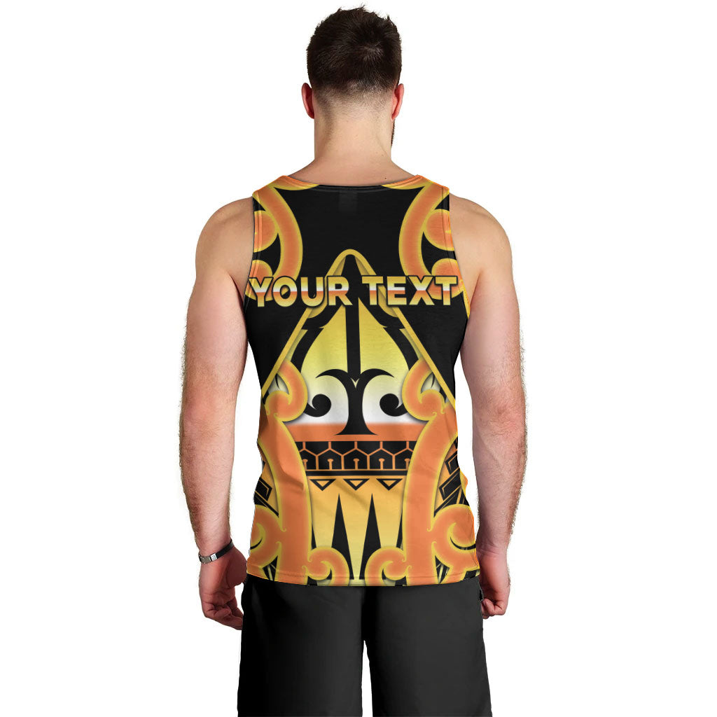 Personalised New Zealand Te Tairawhiti Men Tank Top Maori Koru Pattern LT05 - Polynesian Pride