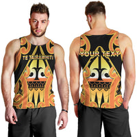 Personalised New Zealand Te Tairawhiti Men Tank Top Maori Koru Pattern LT05 - Polynesian Pride