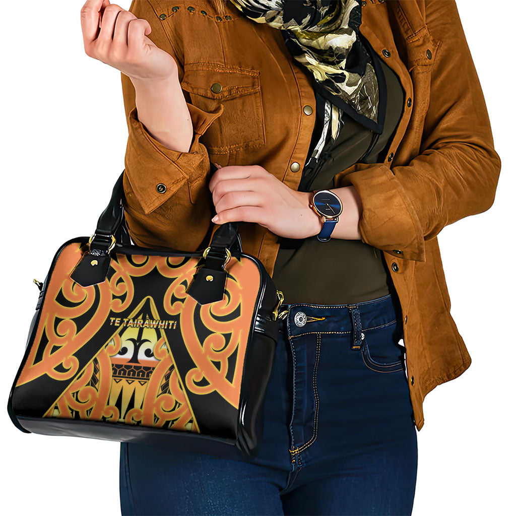 New Zealand Te Tairawhiti Shoulder Handbag Maori Koru Pattern LT05 - Polynesian Pride