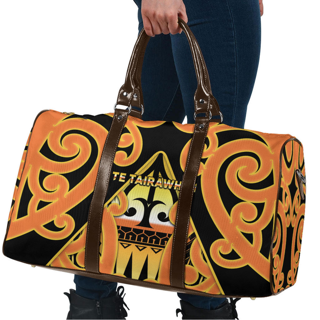 New Zealand Te Tairawhiti Travel Bag Maori Koru Pattern LT05 - Polynesian Pride