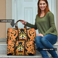 New Zealand Te Tairawhiti Travel Bag Maori Koru Pattern LT05 - Polynesian Pride