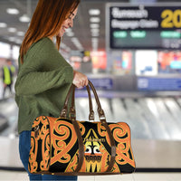 New Zealand Te Tairawhiti Travel Bag Maori Koru Pattern LT05 - Polynesian Pride