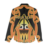 Personalised New Zealand Te Tairawhiti Women Casual Shirt Maori Koru Pattern LT05 - Polynesian Pride