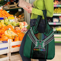 Hawaii Warriors Football Grocery Bag Rainbow Kakau Pattern Black LT05 - Polynesian Pride