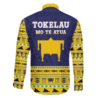 Tokelau Christmas Family Matching Off Shoulder Short Dress and Hawaiian Shirt Tokelauan Turtle Santa Sleigh LT05 - Polynesian Pride