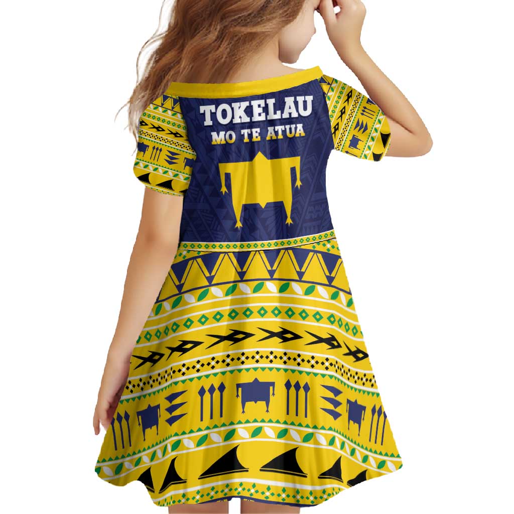 Tokelau Christmas Family Matching Summer Maxi Dress and Hawaiian Shirt Tokelauan Turtle Santa Sleigh
