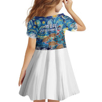 New Zealand Christmas Family Matching Off Shoulder Maxi Dress and Hawaiian Shirt Kiwis Santa Sleigh Starry Night Style LT05 - Polynesian Pride