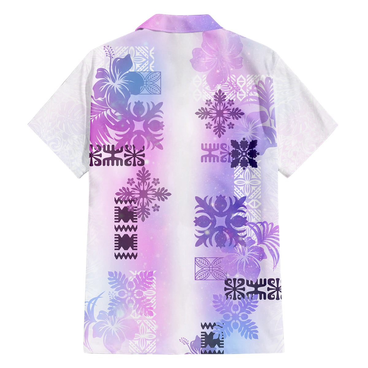 Hawaiian Quilt Family Matching Long Sleeve Bodycon Dress and Hawaiian Shirt Vintage Pattern Galaxy LT05 - Polynesian Pride