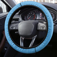 Custom Fiji Tapa And Australia Aboriginal Together Steering Wheel Cover LT05 - Polynesian Pride