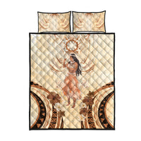 Tonga Women's Day Quilt Bed Set With Polynesian Pattern