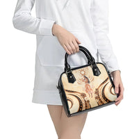 Tonga Women's Day Shoulder Handbag With Polynesian Pattern