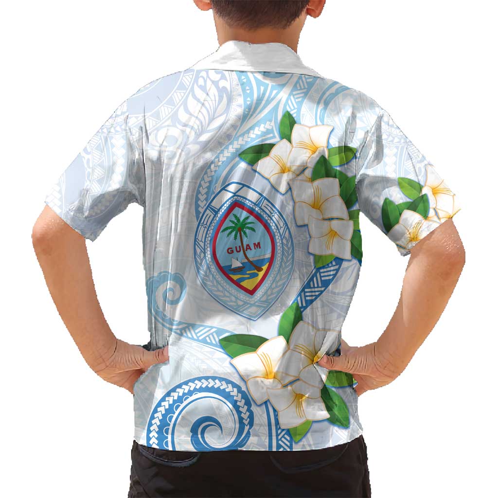 Guam Chamorro Family Matching Summer Maxi Dress and Hawaiian Shirt Guasali Flowers Curves Style LT05 - Polynesian Pride