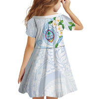 Guam Chamorro Family Matching Tank Maxi Dress and Hawaiian Shirt Guasali Flowers Curves Style LT05 - Polynesian Pride
