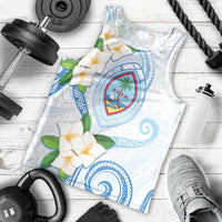 Guam Chamorro Men Tank Top Guasali Flowers Curves Style