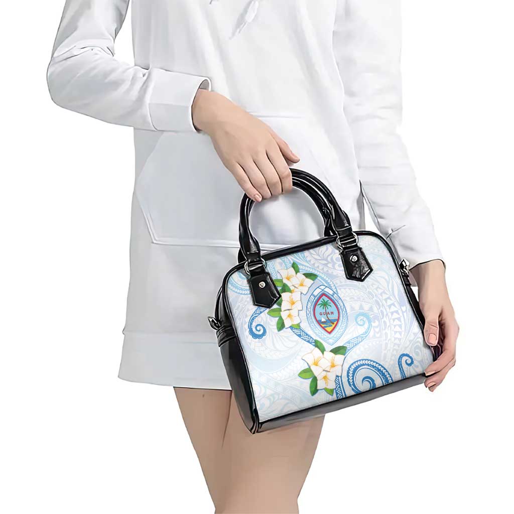 Guam Chamorro Shoulder Handbag Guasali Flowers Curves Style