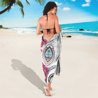 Guam Chamorro Sarong Curves Polynesian Tattoo Mix Bougainvillea