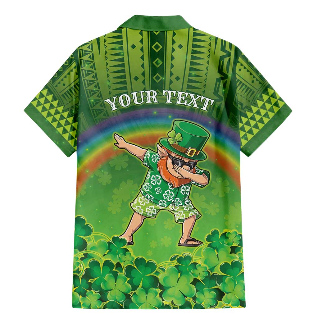 Personalised Hawaii Saint Patrick's Day Family Matching Mermaid Dress and Hawaiian Shirt Let's Get Fit Shaced LT05 - Polynesian Pride