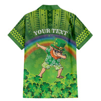 Personalised Hawaii Saint Patrick's Day Family Matching Mermaid Dress and Hawaiian Shirt Let's Get Fit Shaced LT05 - Polynesian Pride