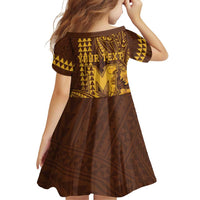 Personalised Hawaii Mililani High School Family Matching Puletasi and Hawaiian Shirt Tribal Tattoo With Hibiscus Flowers LT05 - Polynesian Pride
