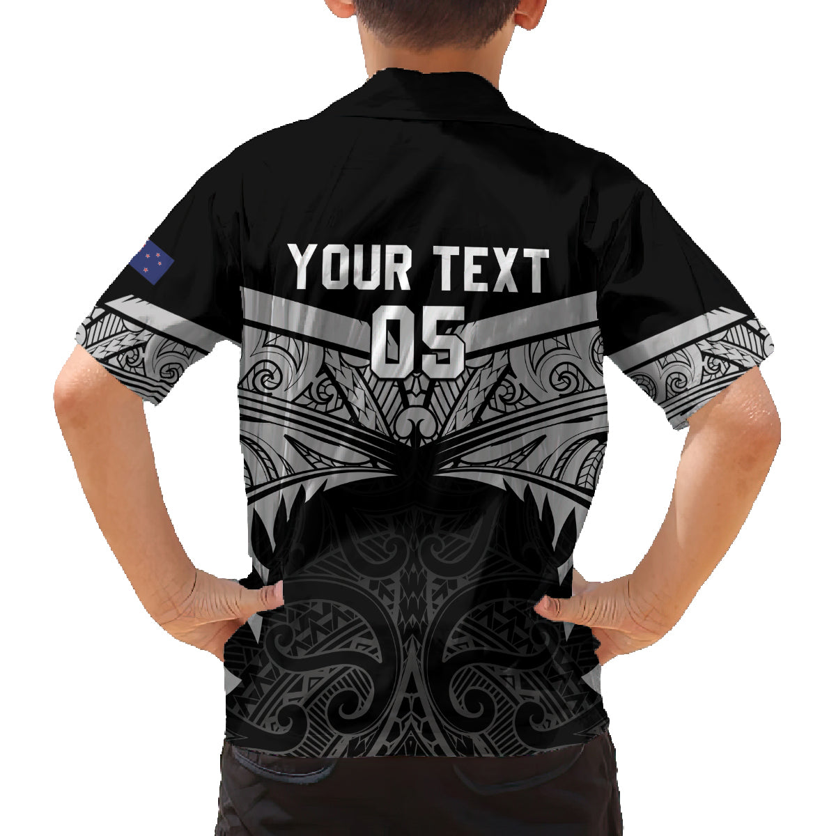 Custom New Zealand Cricket Family Matching Puletasi and Hawaiian Shirt Go Champions World Cup 2024 With Maori Pattern LT05 - Polynesian Pride