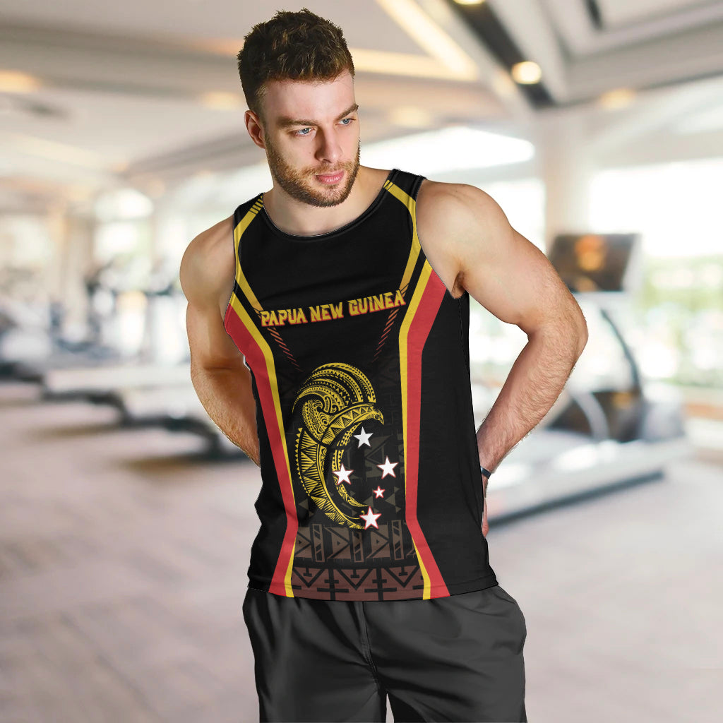 Custom Papua New Guinea Cricket Men Tank Top 2024 World Cup