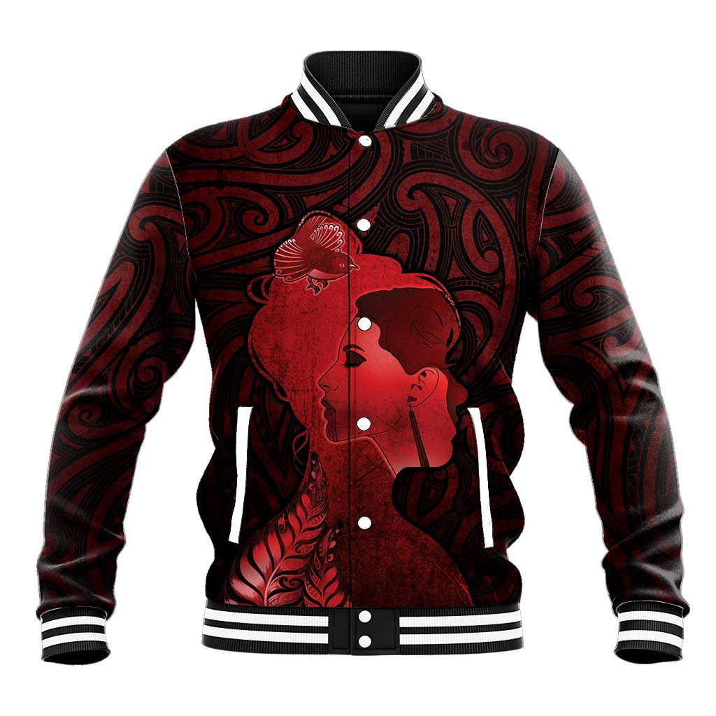 Aotearoa Mana Wahine Baseball Jacket The Spiritual Power Of Women
