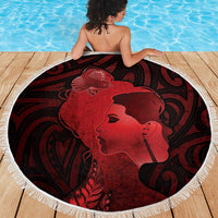 Aotearoa Mana Wahine Beach Blanket The Spiritual Power Of Women LT05 - Polynesian Pride