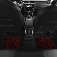 Aotearoa Mana Wahine Car Mats The Spiritual Power Of Women LT05 Set 2pcs - Back Red - Polynesian Pride