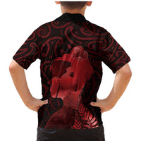 Aotearoa Mana Wahine Family Matching Mermaid Dress and Hawaiian Shirt The Spiritual Power Of Women LT05 - Polynesian Pride