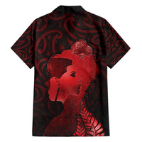 Aotearoa Mana Wahine Family Matching Off Shoulder Short Dress and Hawaiian Shirt The Spiritual Power Of Women LT05 - Polynesian Pride