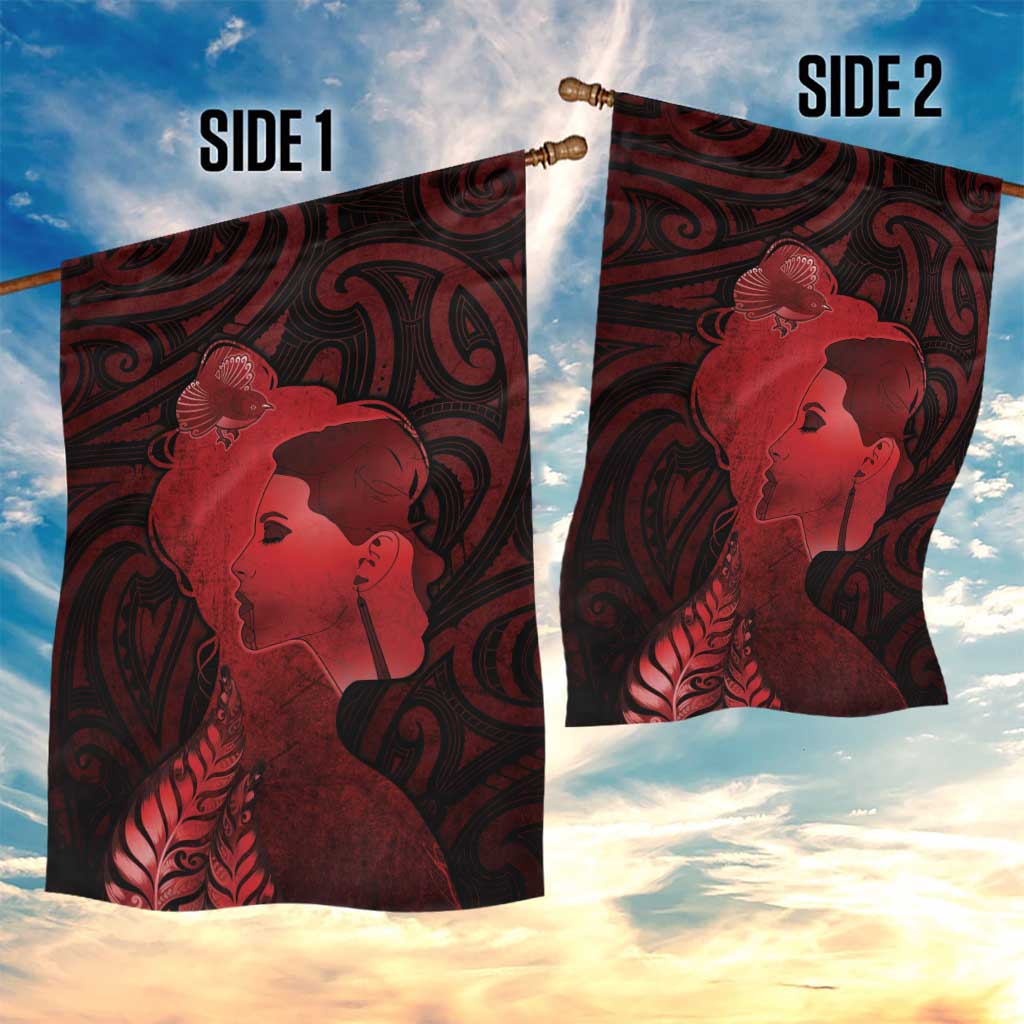 Aotearoa Mana Wahine Garden Flag The Spiritual Power Of Women LT05 - Polynesian Pride