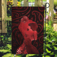 Aotearoa Mana Wahine Garden Flag The Spiritual Power Of Women LT05 Garden Flag Red - Polynesian Pride