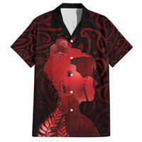 Aotearoa Mana Wahine Hawaiian Shirt The Spiritual Power Of Women LT05 Red - Polynesian Pride