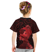 Aotearoa Mana Wahine Kid T Shirt The Spiritual Power Of Women LT05 - Polynesian Pride