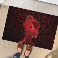 Aotearoa Mana Wahine Rubber Doormat The Spiritual Power Of Women LT05 - Polynesian Pride