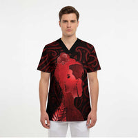Aotearoa Mana Wahine Scrub Top The Spiritual Power Of Women LT05 - Polynesian Pride