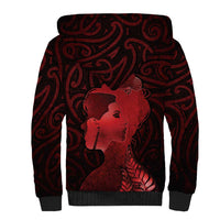 Aotearoa Mana Wahine Sherpa Hoodie The Spiritual Power Of Women LT05 - Polynesian Pride