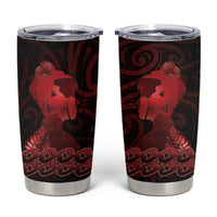 Aotearoa Mana Wahine Tumbler Cup The Spiritual Power Of Women LT05 Red - Polynesian Pride