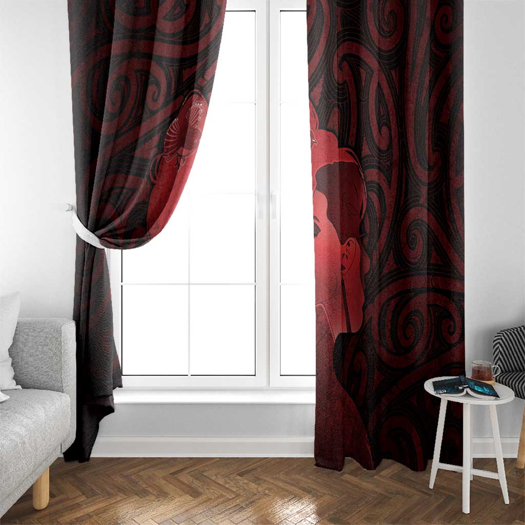 Aotearoa Mana Wahine Window Curtain The Spiritual Power Of Women LT05 - Polynesian Pride