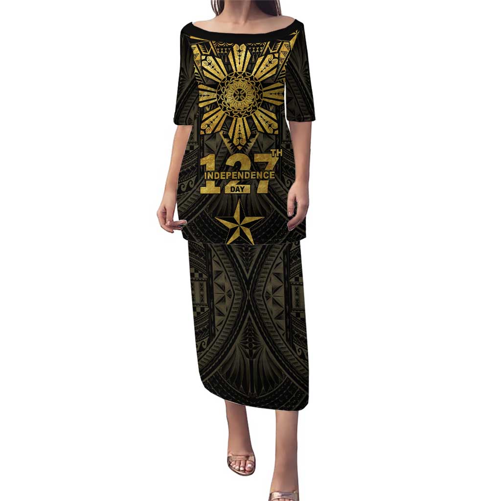 Personalised Philippines Independence Day Puletasi Filipinos Sun Star Tribal