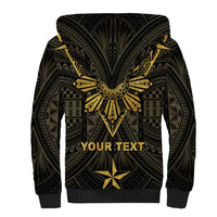 Personalised Philippines Independence Day Sherpa Hoodie Filipinos Sun Star Tribal LT05 - Polynesian Pride