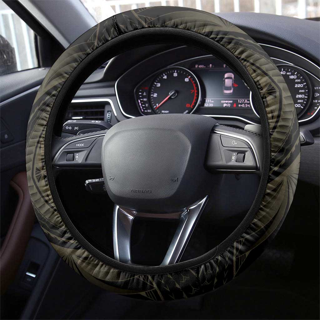 Philippines Independence Day Steering Wheel Cover Filipinos Sun Star Tribal