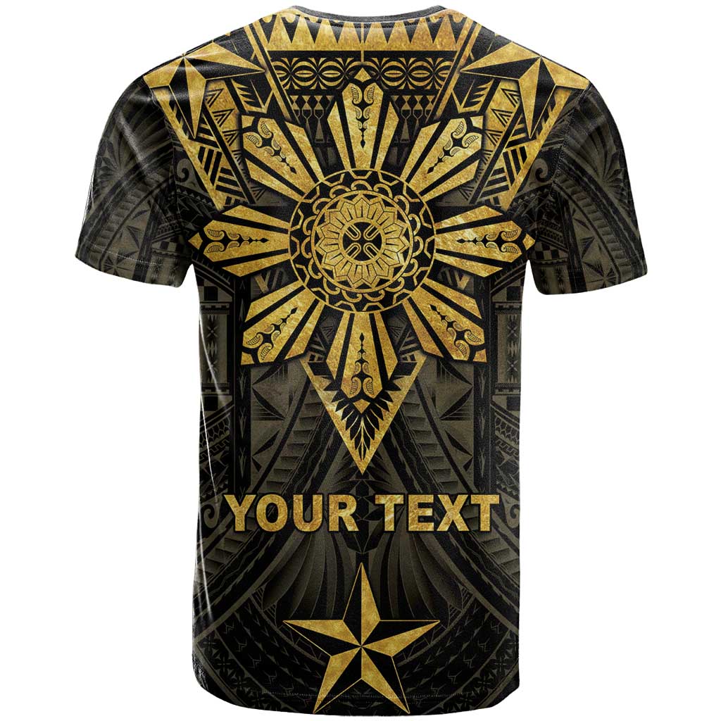 Personalised Philippines Independence Day T Shirt Filipinos Sun Star Tribal