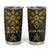 Personalised Philippines Independence Day Tumbler Cup Filipinos Sun Star Tribal