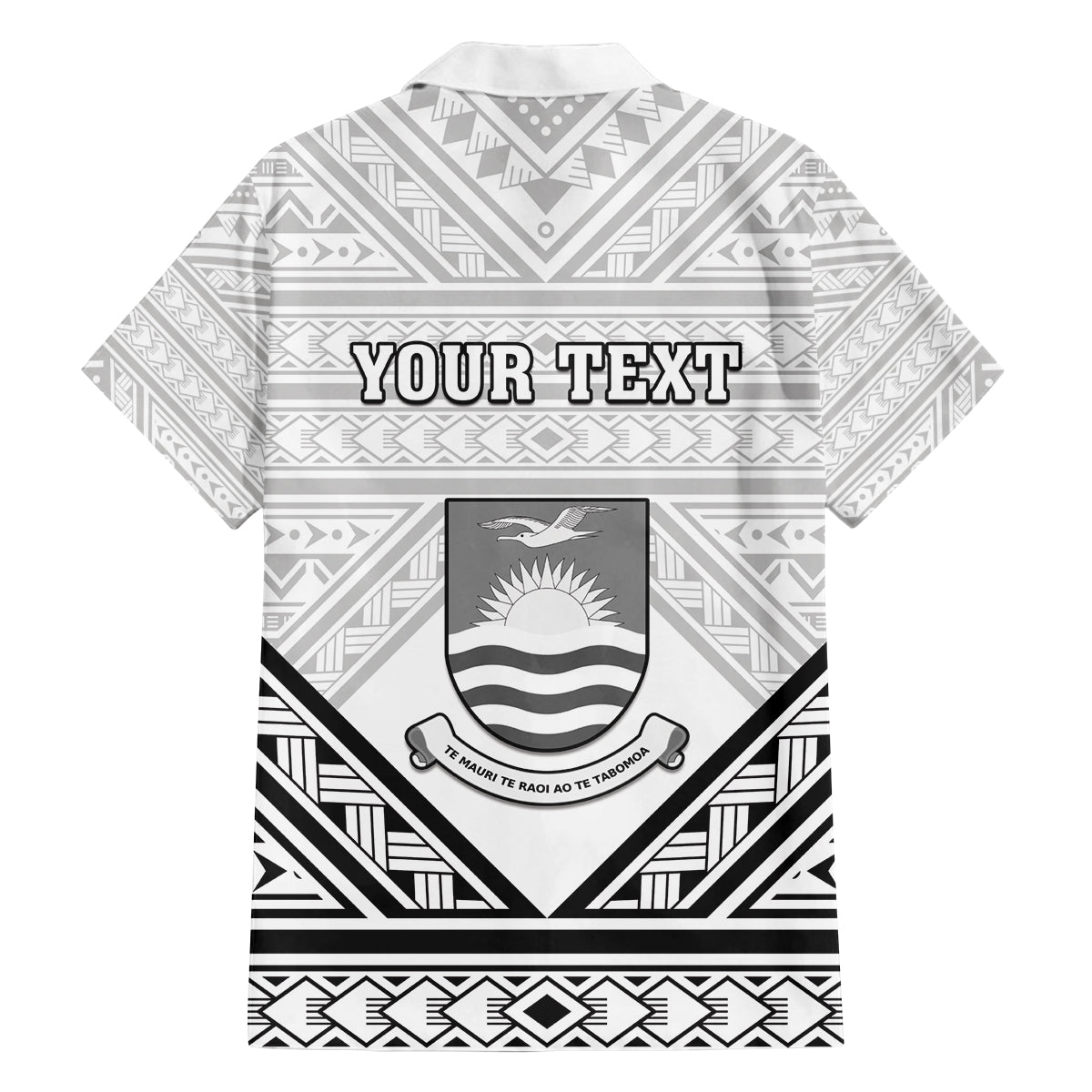 Personalised Kiribati Gospel Day Family Matching Long Sleeve Bodycon Dress and Hawaiian Shirt Coat Of Arms Polynesian Pattern LT05 - Polynesian Pride