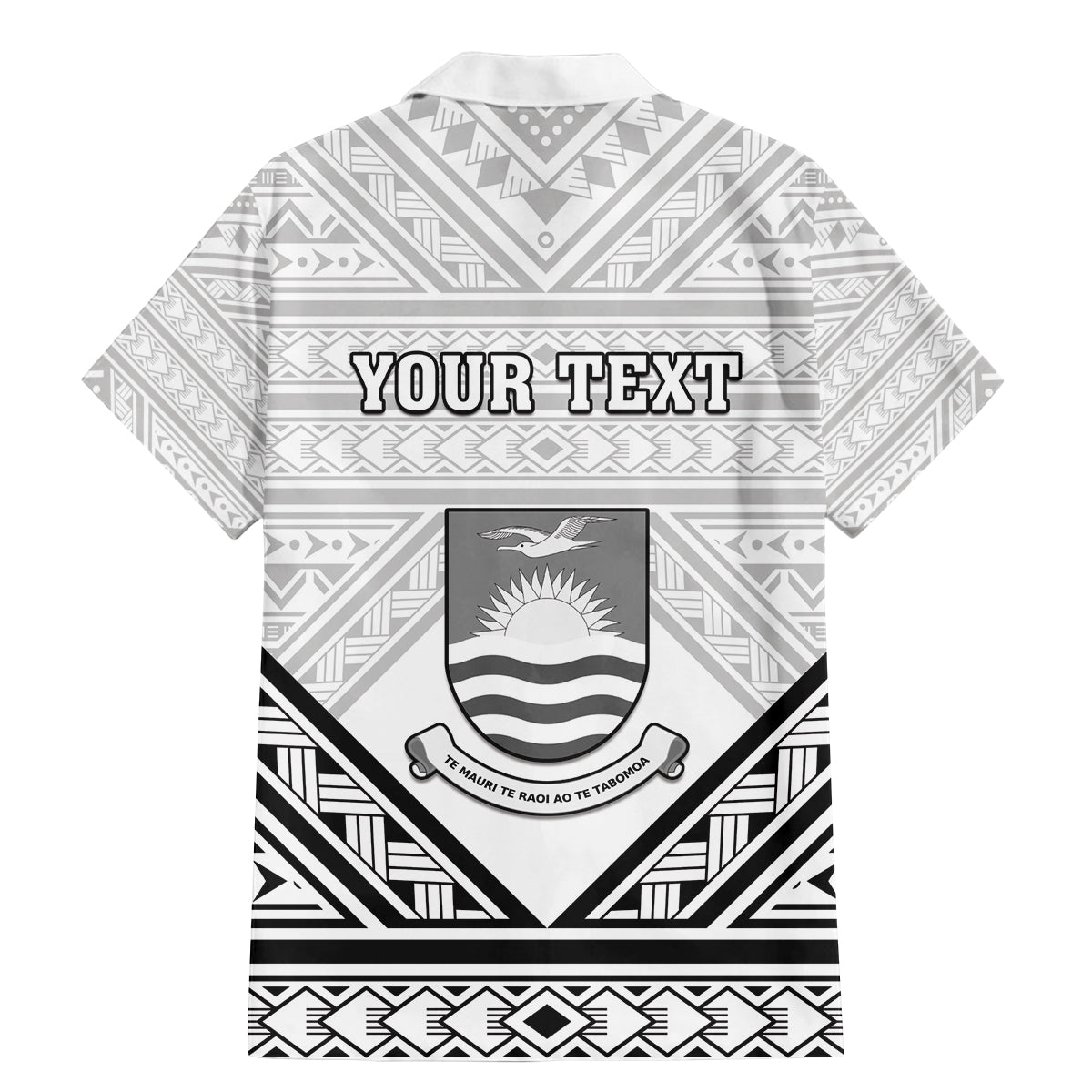 Personalised Kiribati Gospel Day Family Matching Mermaid Dress and Hawaiian Shirt Coat Of Arms Polynesian Pattern LT05 - Polynesian Pride